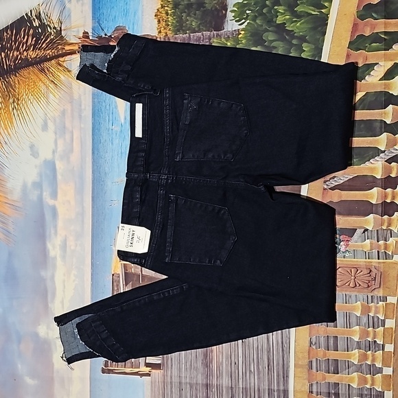 1969 Italia Giuliana Skinny Raw Hem Jeans Size 25 NWT - Picture 7 of 7